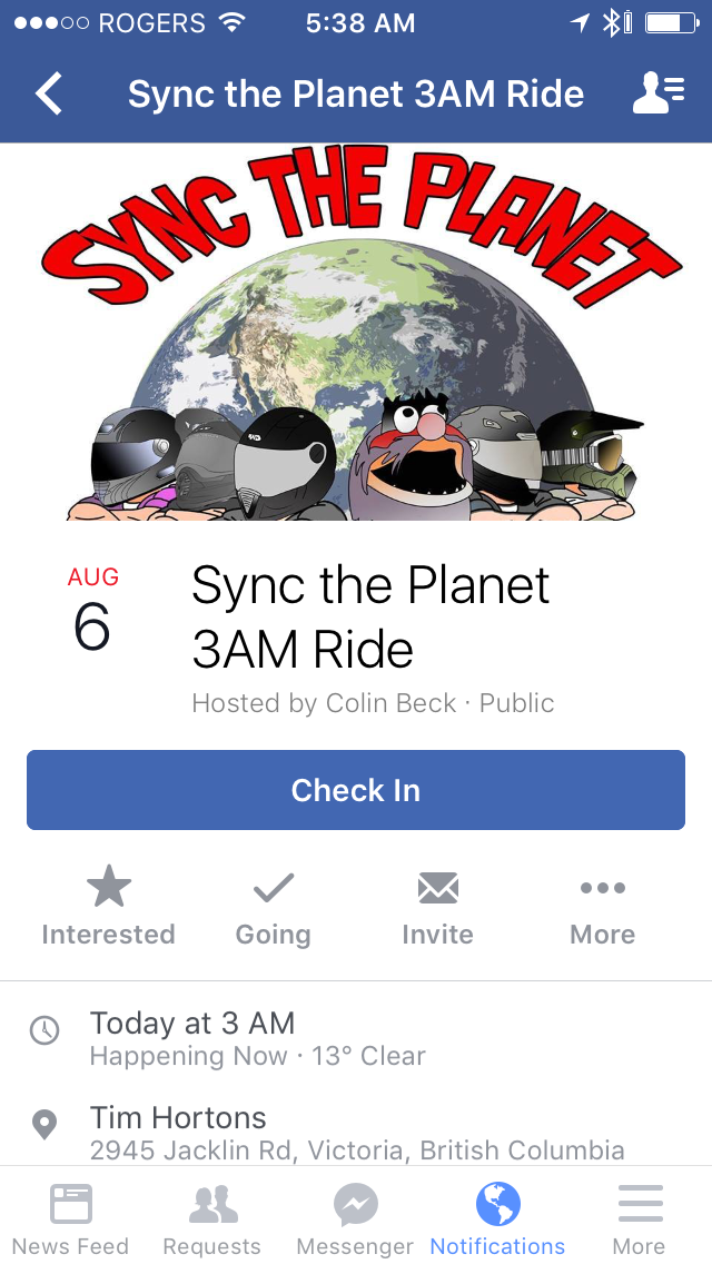 Sync the Planet 2016 notice