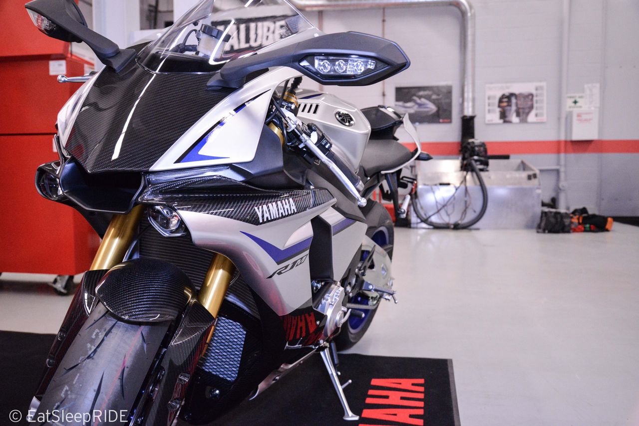 The Carbon-loaded 2015 Yamaha R1M
