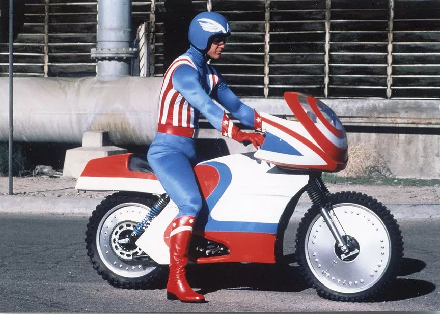 Now this is what a Captain America cycle should look like.