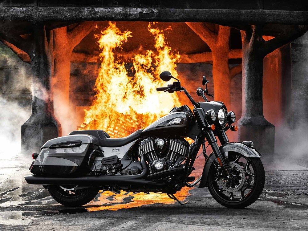 The 2019 Indian Motorcycle Jack Daniel's Edition Springfield Darkhorse