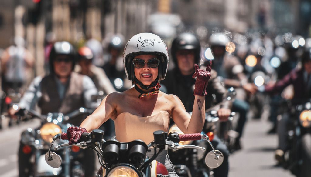 The World’s Largest Female Biker Meet should be a great time. Triumph photo