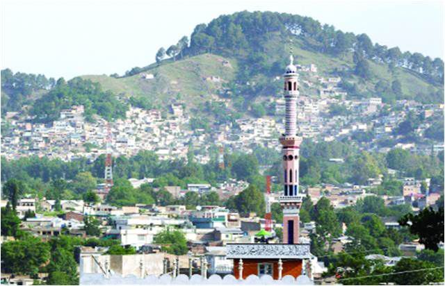 A view of Abbottabad. Photo: The Friday TImes