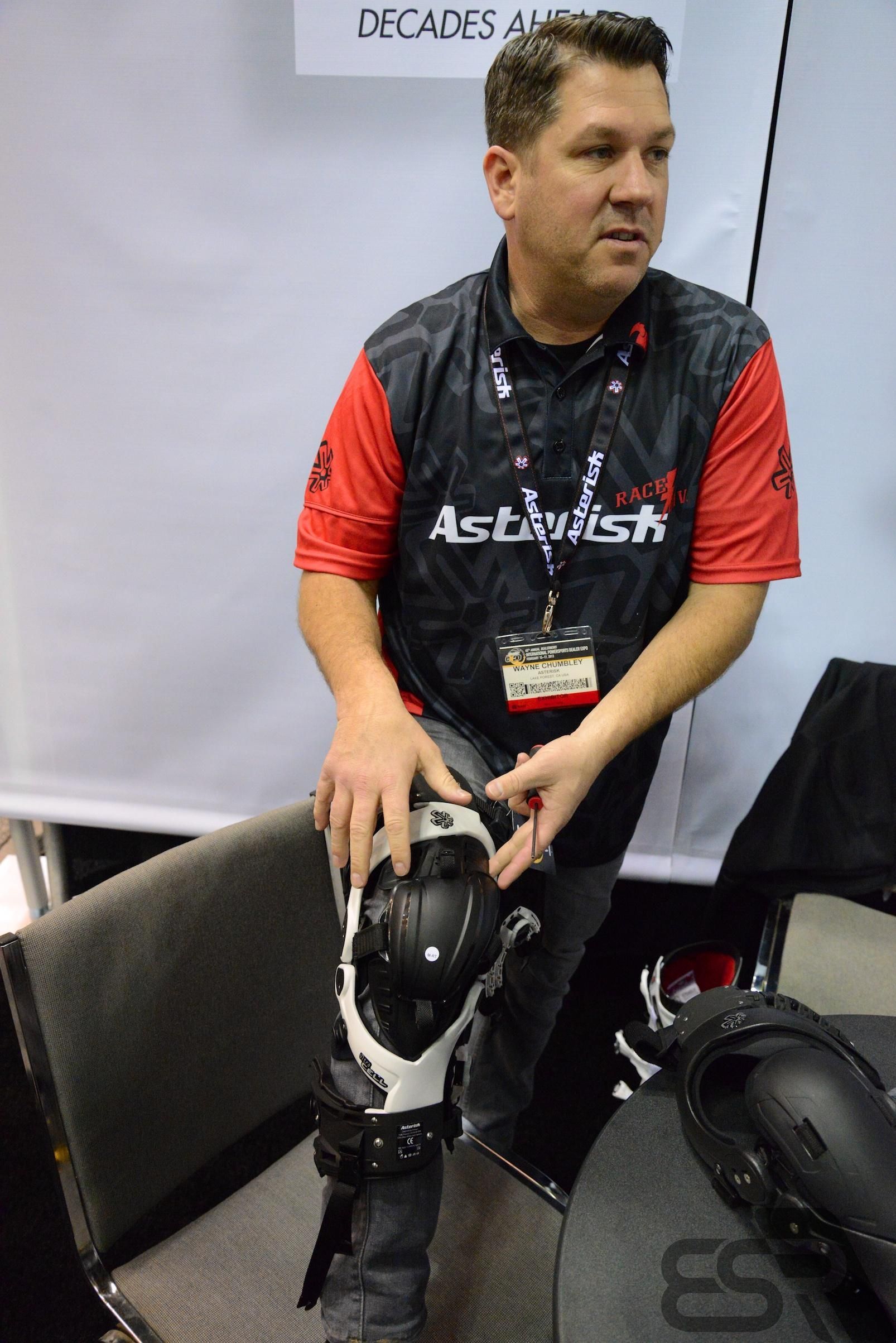 Wayne from Asterisk gave me a great explanation for why I need knee protection in dirt