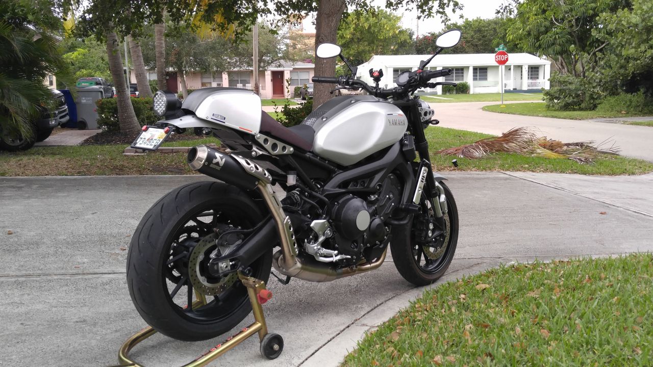 xsr900 two weeks in