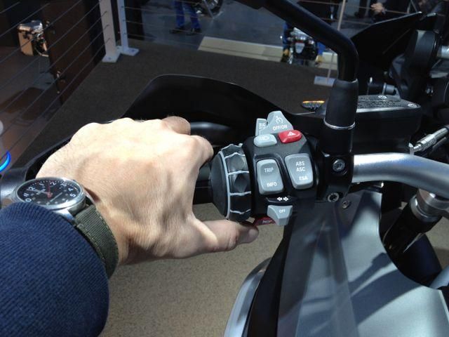 Lots of Buttons on the R1200GS