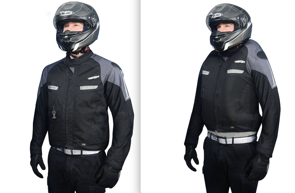 Helite Vented Air Bag Motorcycle Jacket