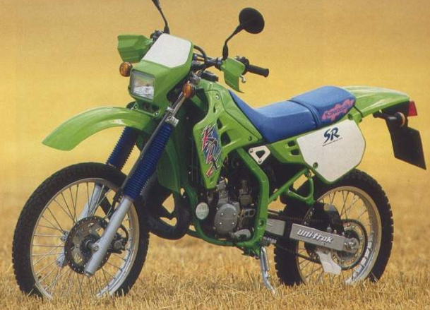 Kawi KDX 125 if the type ridden