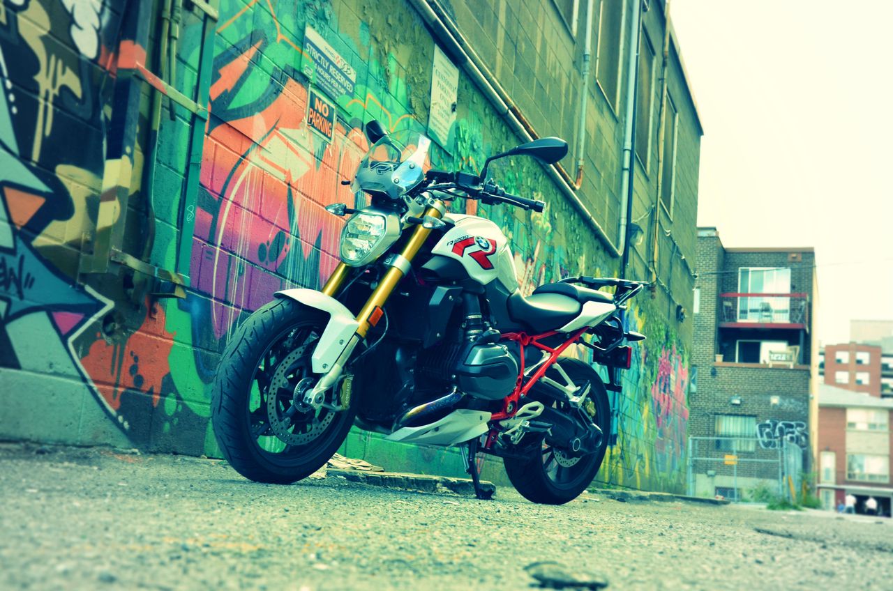 BMW R1200R: It just feels, looks and sounds great booting around town.