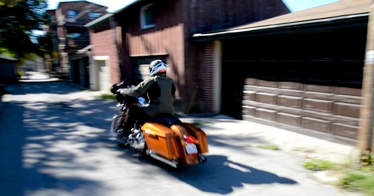 The Catskills on the Harley Davidson 2014 Street Glide