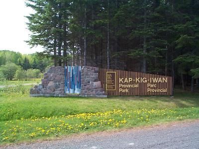 Kap-Kig-Iwan Park in Englehart, Ontario
