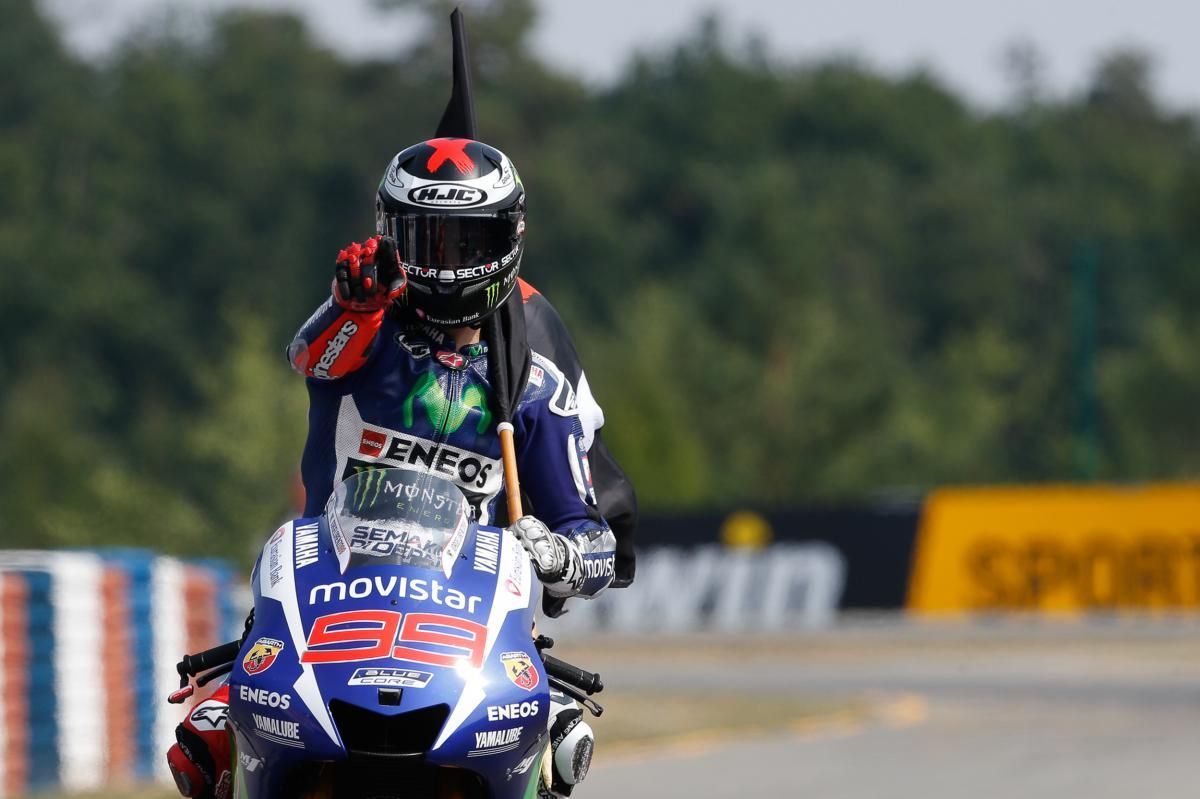 99 Jorge Lorenzo is the 2015 MotoGP World Champion