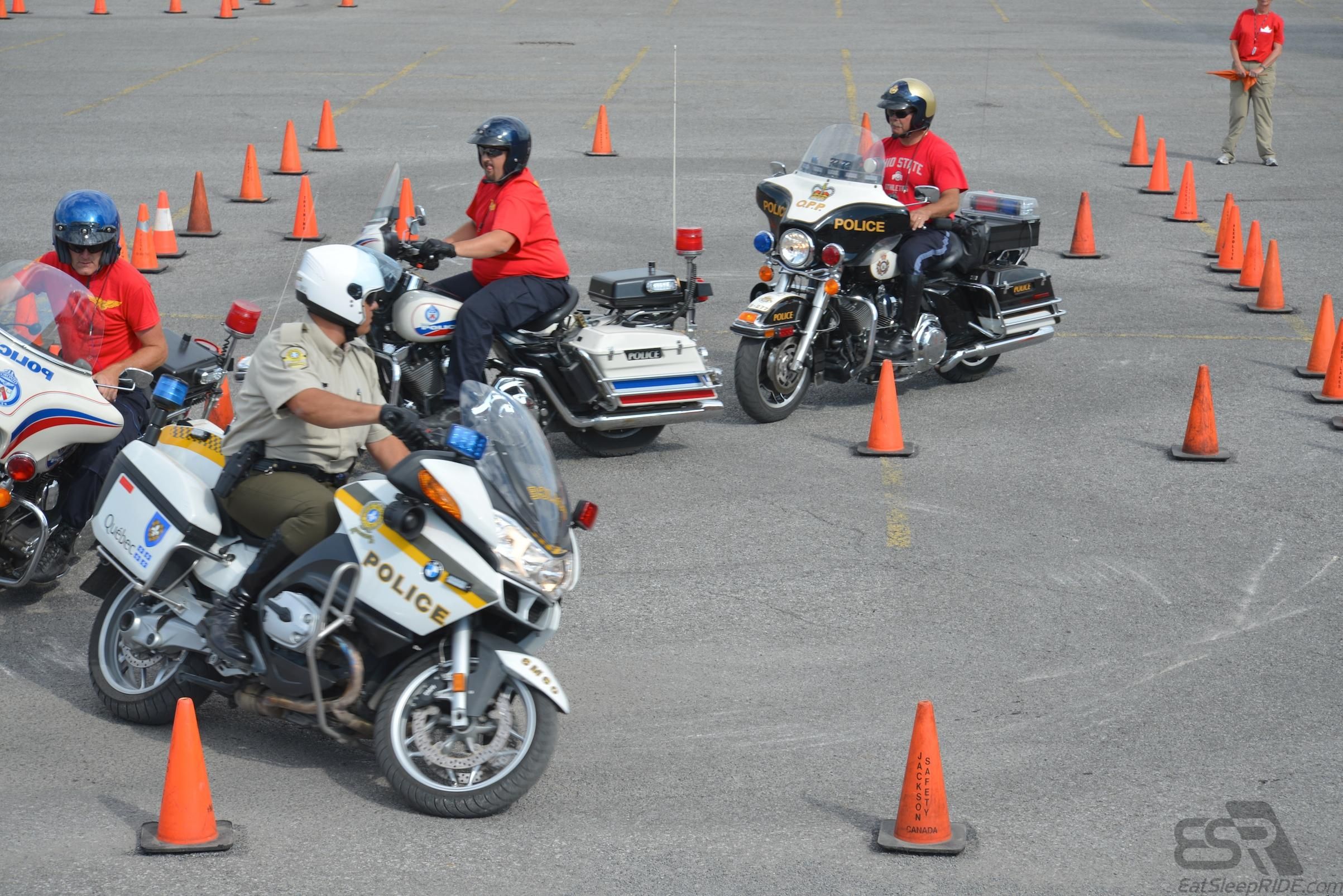 Police Motorcycle Training Course Layout Reviewmotors.co