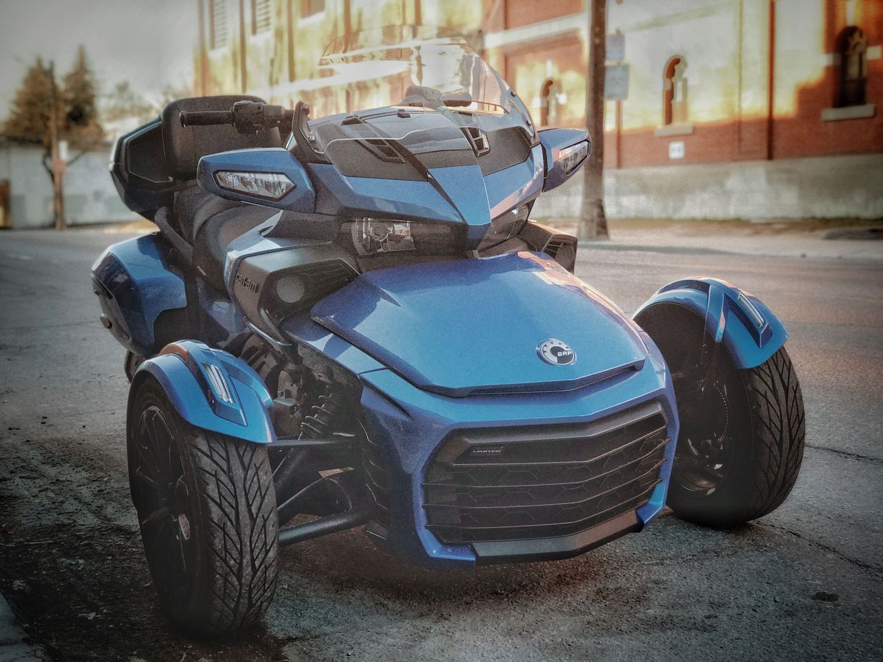 BRP Can-Am Spyder RT Limited, Oxford Blue Metallic, Chrome Edition