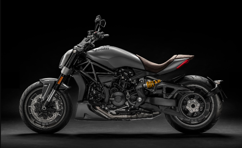Outside of limited edition models, the dark brown seat on the 2019 XDiavel S is a departure from the norm for Ducati