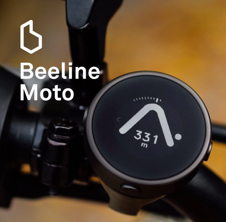 Beeline Moto GPS Computer Weatherproof & 30 Hours Battery Life | USB Charging