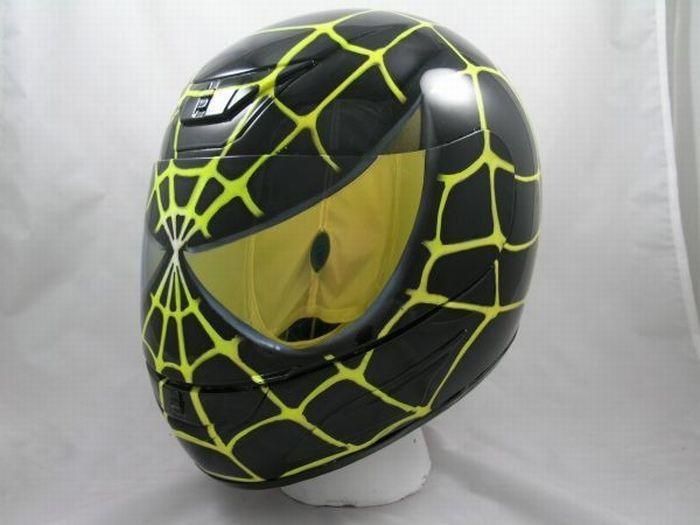 Black & Yellow Spider-man helmet