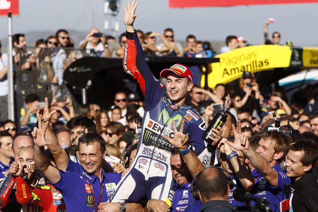 Jorge Lorenzo becomes MotoGP Championship in one of the most dramatic races of the year