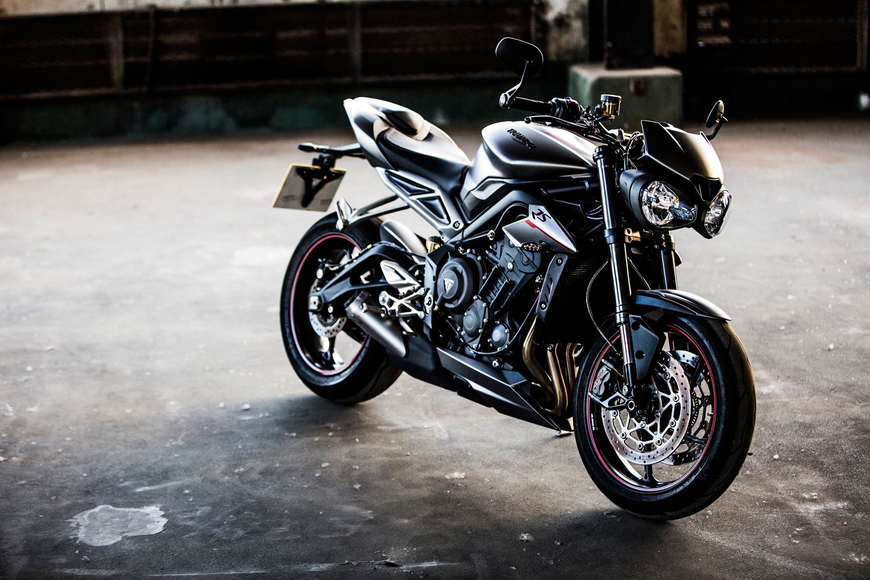 The Street Triple retains its aggressive looks