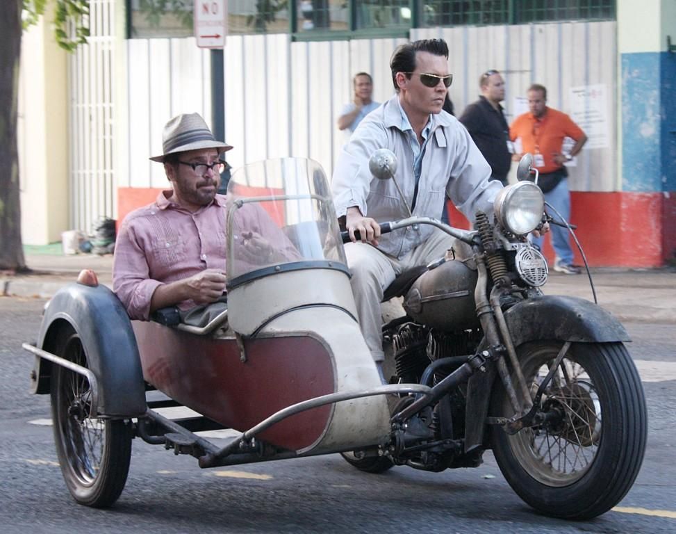 Johnny Depp w Sidecar