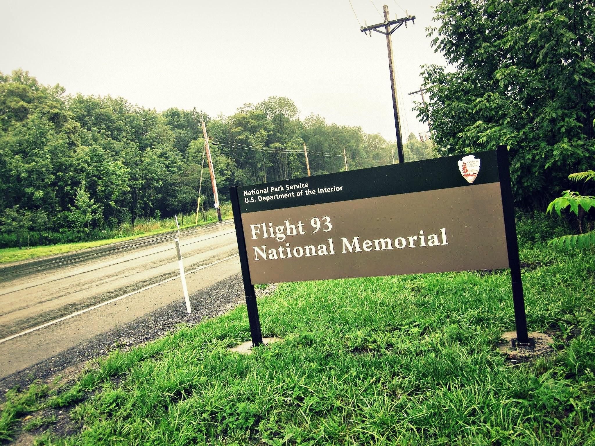 Flight 93 Memorial Entrance Sign