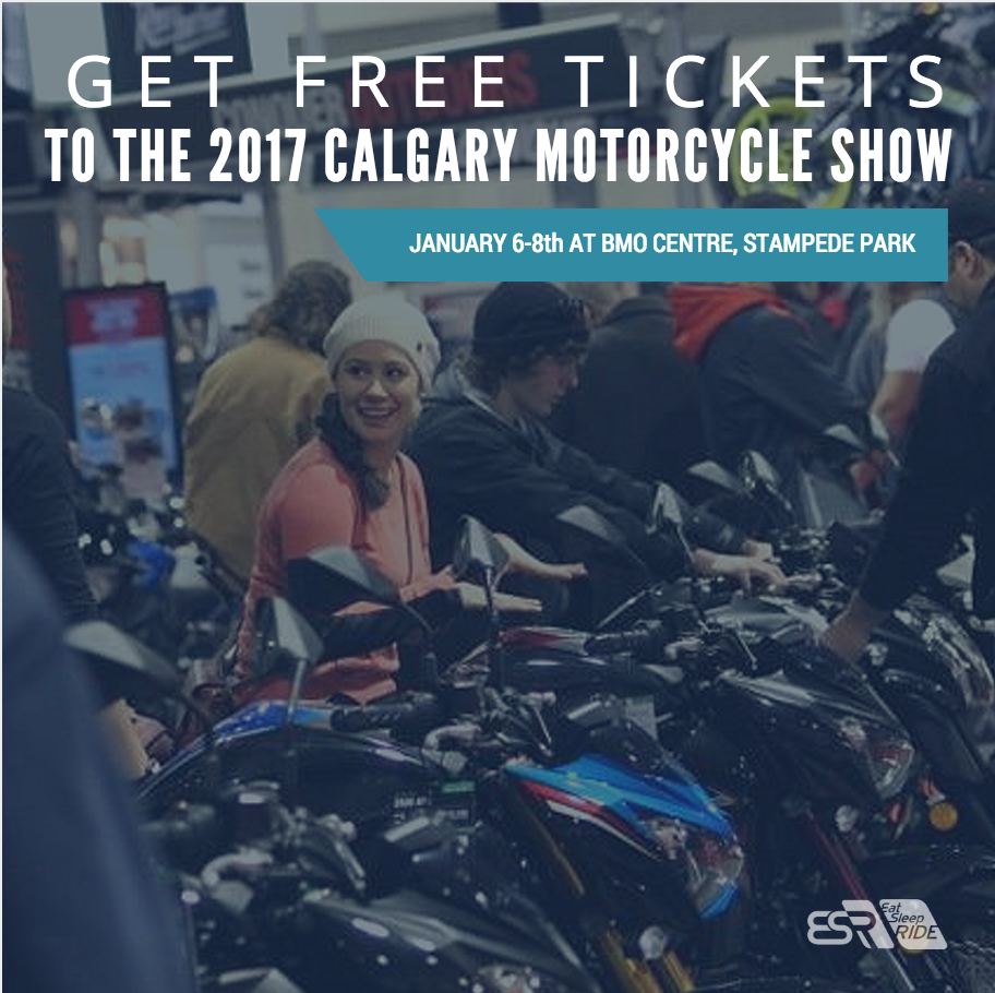 Free Tickets to the 2017 Calgary Motorcycle Show