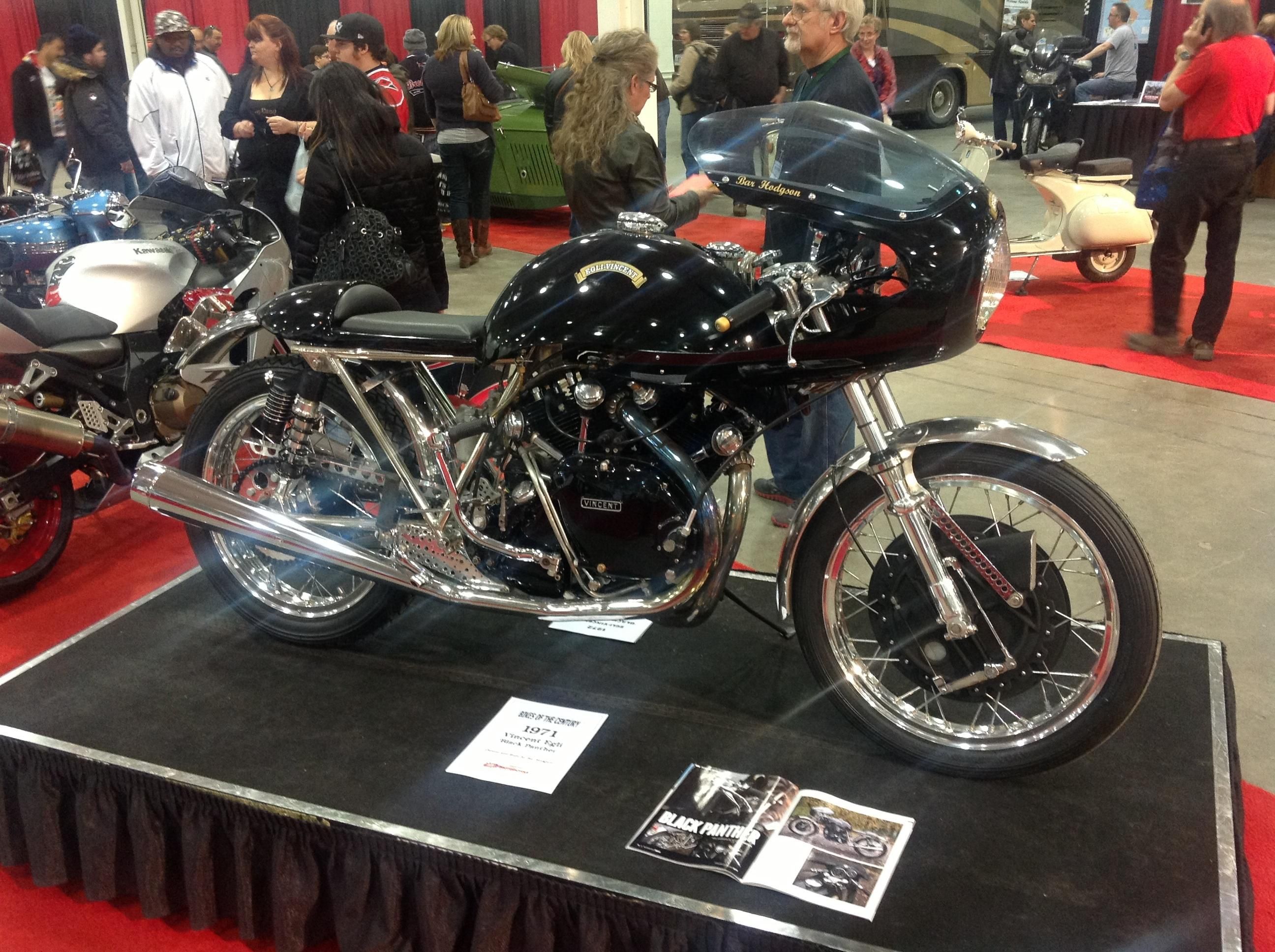 Egli-Vincent at the Spring Motorcycle Show