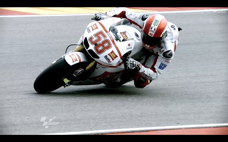 Marco Simoncelli: Racing fangs exposed