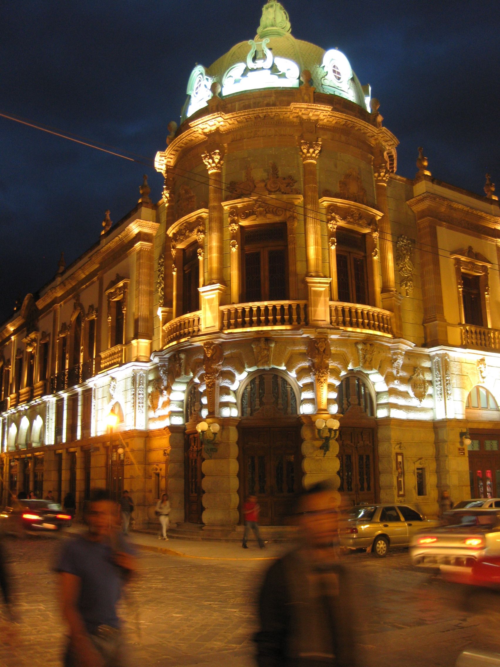 The main theatre in Oaxaca