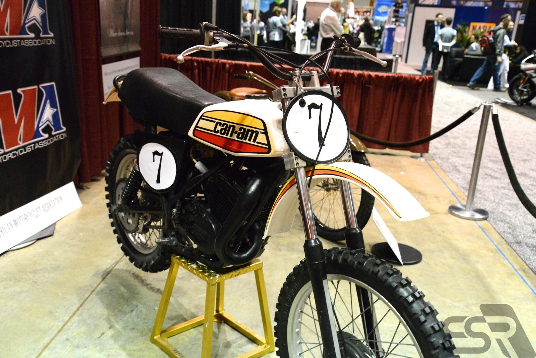 1975 Can-Am Motocrosser - right quarter view
