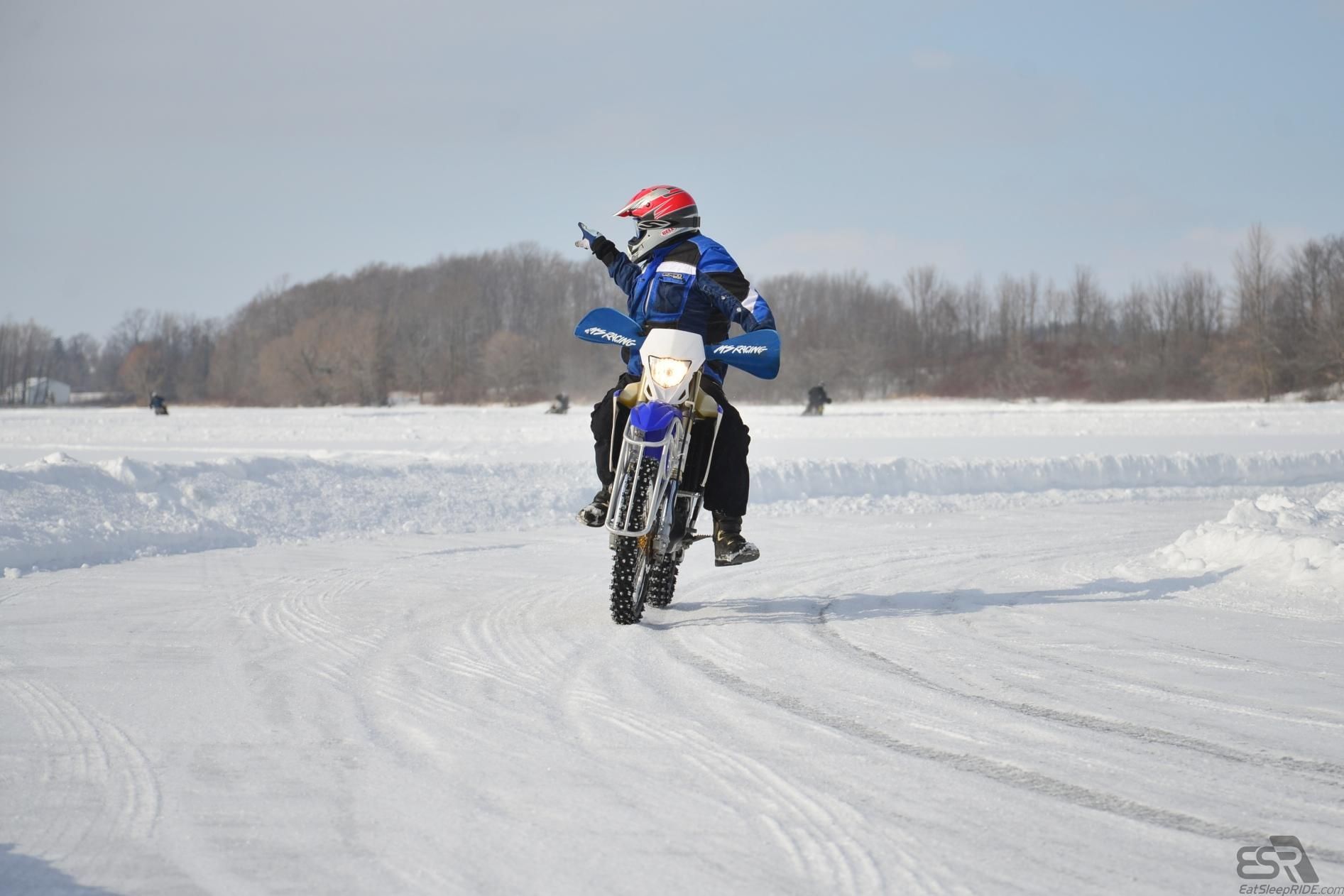 Blue - Ice riding