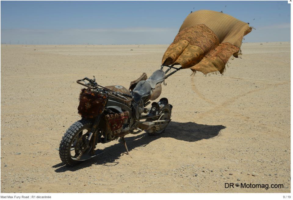 A mystery bike from Mad Max: Fury Road