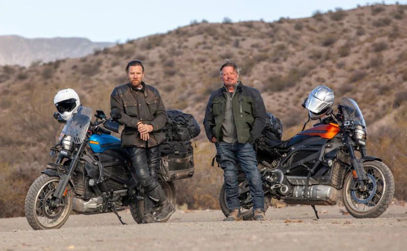 Ewan McGregor and Charlie Boorman chose the LiveWire electric motorcycle for their Long Way Up series