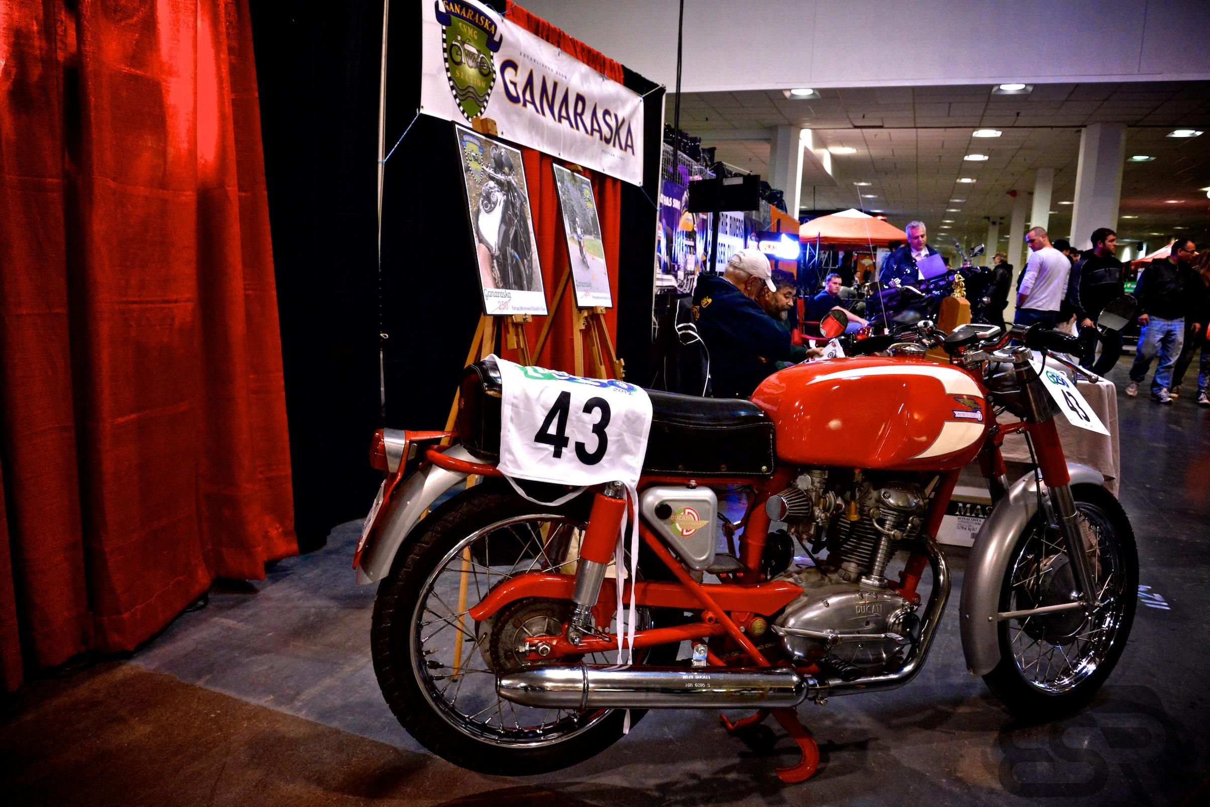Ganaraska and the vintage Ducati TSMS13