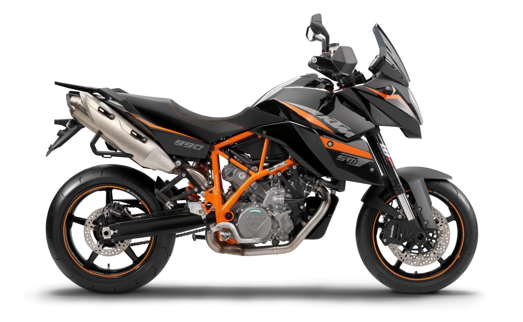 2013 KTM 990 Supermoto T -right side view
