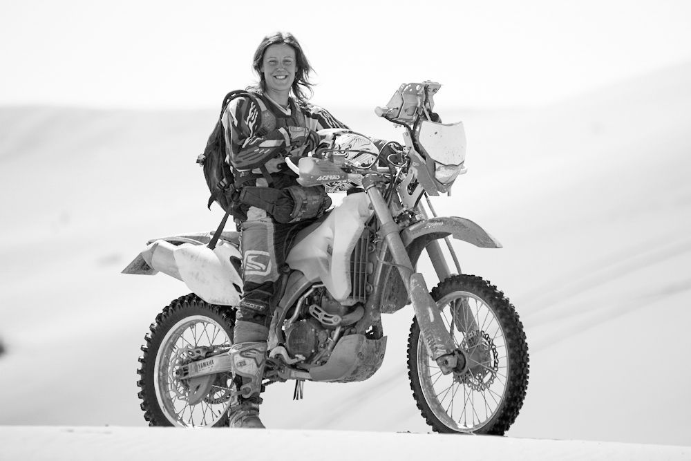 Tamsin Jones finished the Dakar on her first attempt in 2010