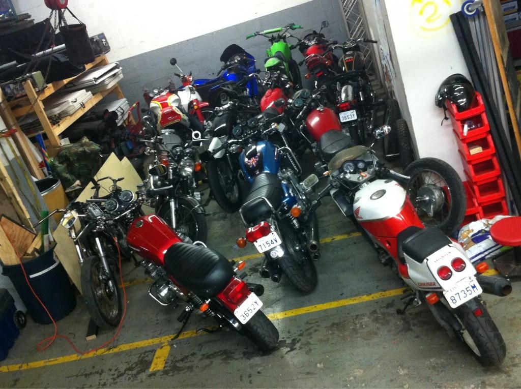 A bike garage I'd like to have