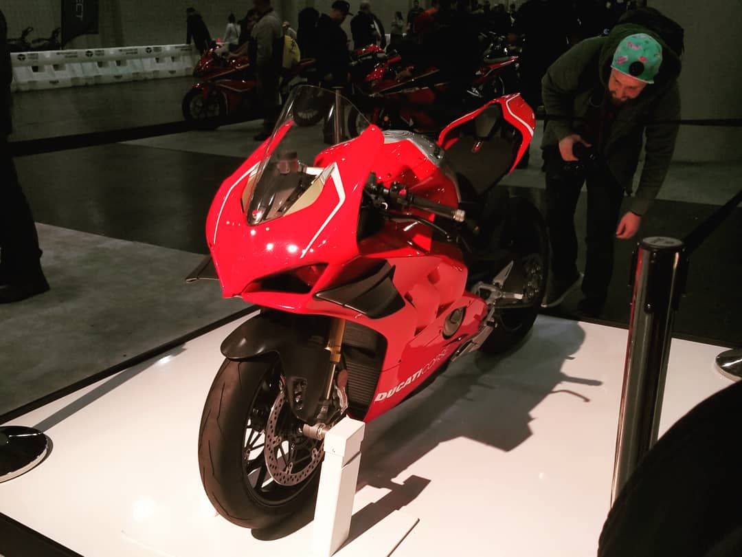 Ducati panigale V4 from 2018 show