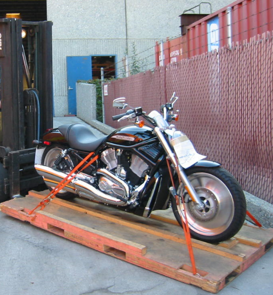 Motorcycle shipping service