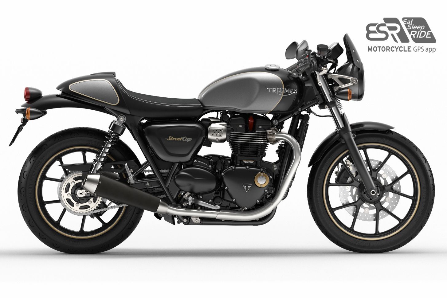 TRIUMPH 2017 JET BLACK STREET CUP launched at INTERMOT