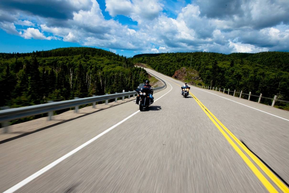 Northern Ontario motorcycle riding