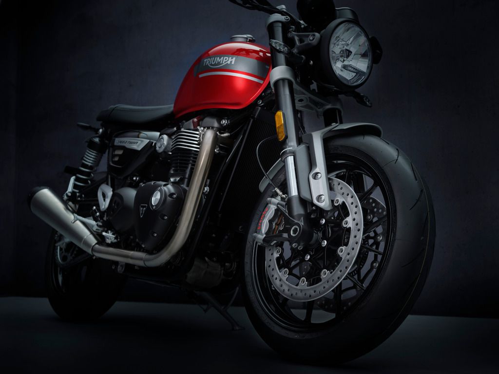The Triumph 2021 Speed Twin Triumph Motorcycles photo