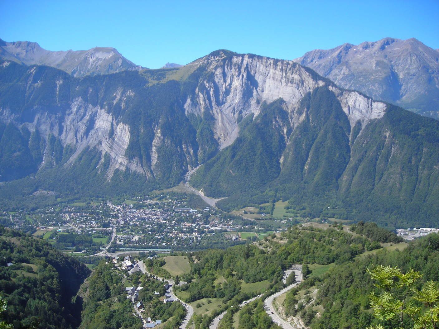 View of d'Oisans from d'huez