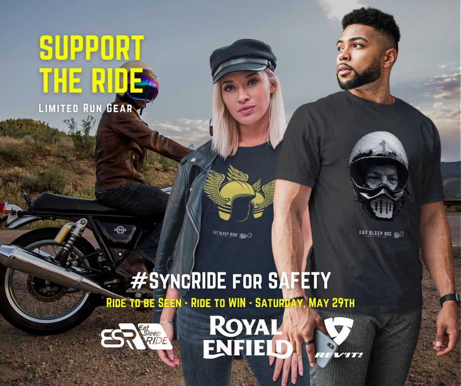 Don't miss out on ESR Limited Run SyncRIDE T-shirts!