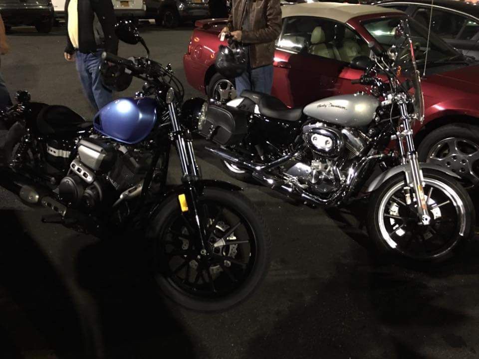 team cruisers, Harley and a brand new 2015 bolt 