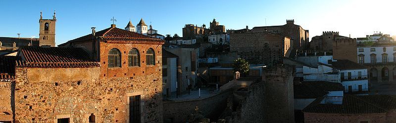 UNESCO Word Heritage Site Old Town of Caceres, Extremadura