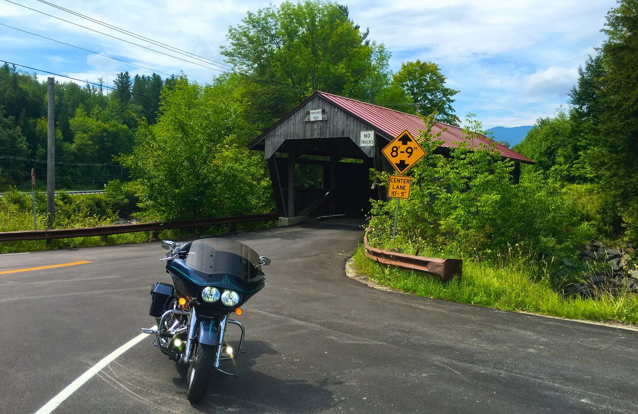 One of the cool covered bridges 