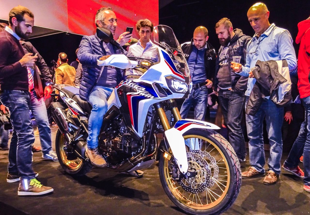 This will be a very happy Africa Twin rider