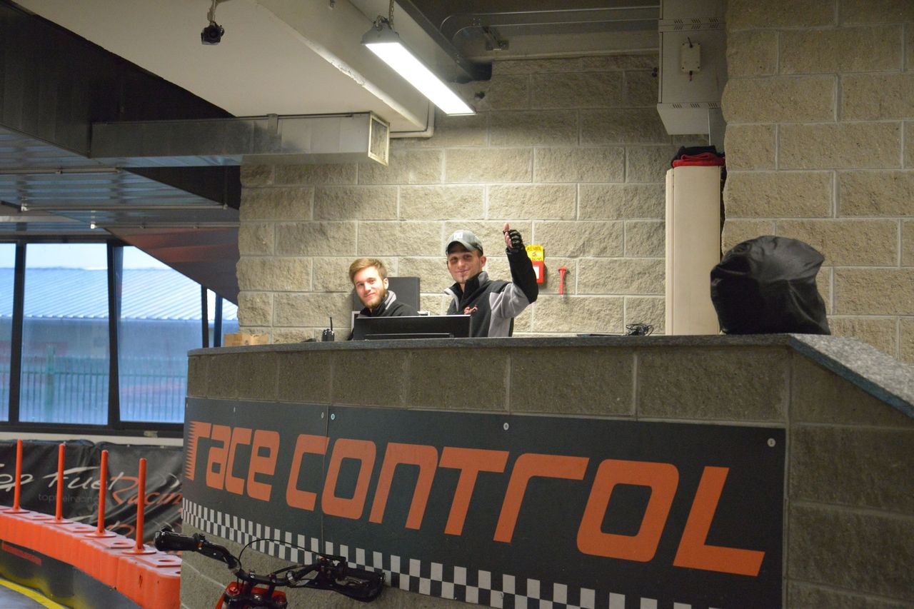 The guys at race control looked nice but you don't want to cross'em
