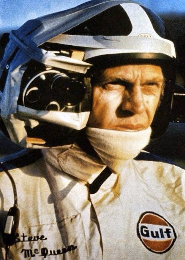 The first GoPro 1960s Steve Mcqueen
