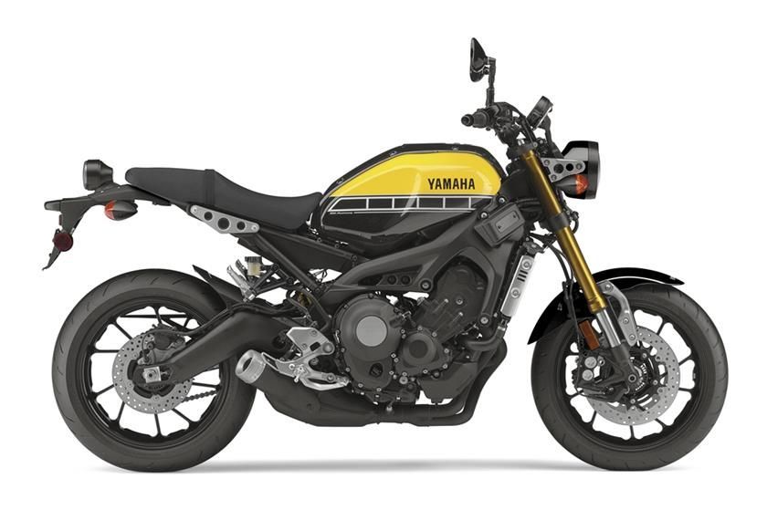 Yamaha XSR900 in the company's classic race livery